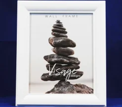 Sienna Visage Wall Frame – White (view sizes)