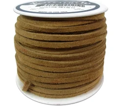 Silver Creek Suede Lace – 1/8-inch x 25-yard – Toast