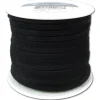 Silver Creek Suede Lace – 1/8-inch x 25-yard – Black