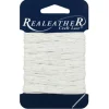 Silver Creek Waxed Thread – 25-yard – Card White