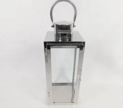 Silver Metal Lantern – Large