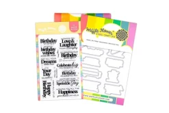 Simple Book Sentiments Stamp Set