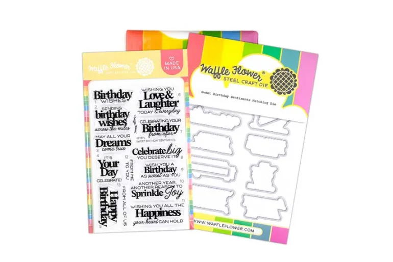 Simple Book Sentiments Stamp Set
