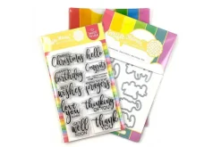 Simple Book Sentiments Stamp Set