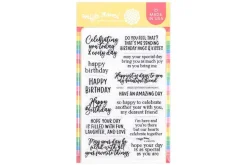 Simple Book Sentiments Stamp Set
