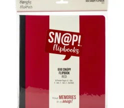 Simple Stories Flipbook – Red