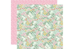 Simple Stories Pink Lemonade 12×12 Paper – Simple Joys