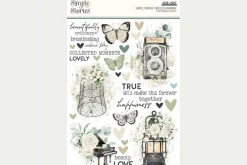 Simple Stories Vintage Sand & Sea Card Kit