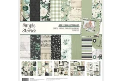Simple Stories Vintage Sand & Sea Card Kit