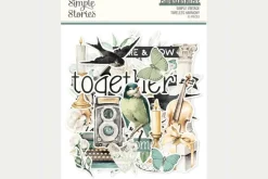 Simple Stories Vintage Sand & Sea Card Kit