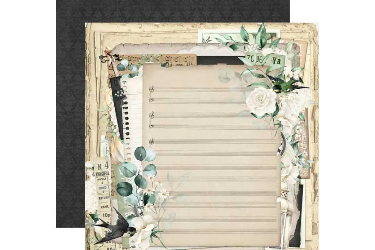 Simple Stories Vintage Sand & Sea Card Kit