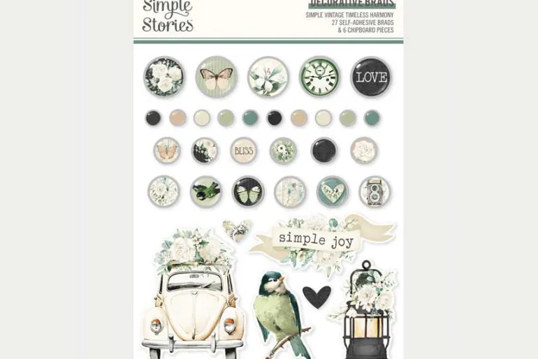 Simple Stories Vintage Sand & Sea Card Kit
