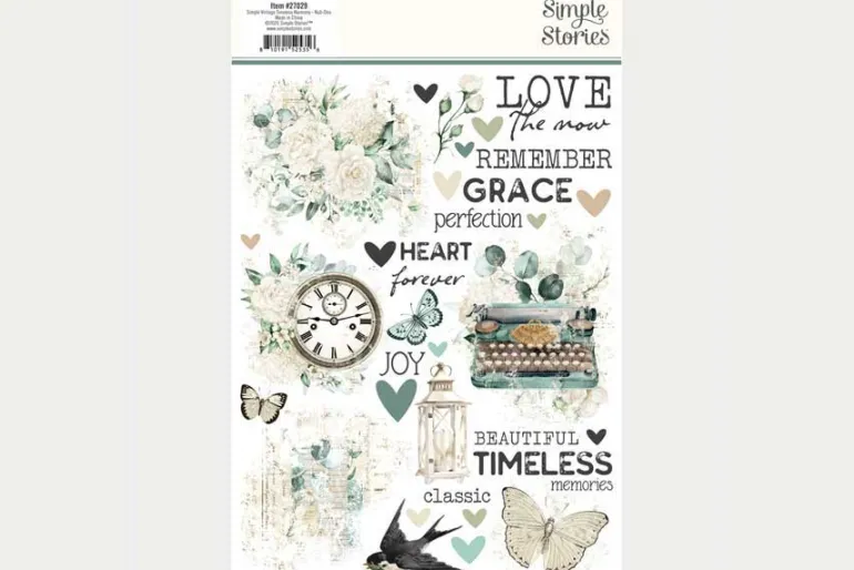 Simple Stories Vintage Sand & Sea Card Kit