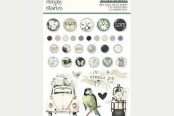Simple Stories Vintage Timeless Harmony Rub Ons