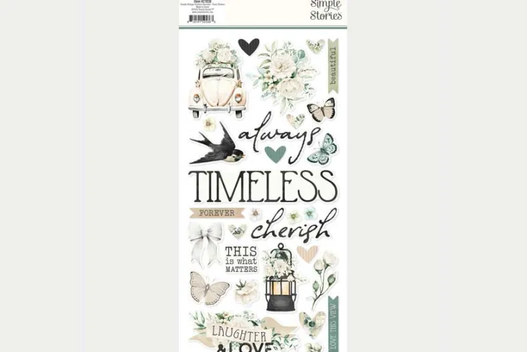 Simple Stories Vintage Timeless Harmony Décor Brads