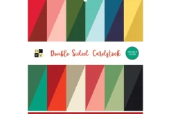 Single-Sided Cardstock Stack 12″X12″ – Mariposa