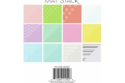 Single-Sided Cardstock Stack 12″X12″ – Le Blanc