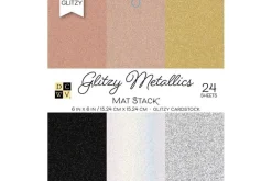 Single-Sided Cardstock Stack 12″X12″ – Le Blanc