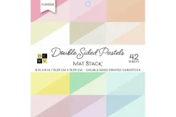 Single-Sided Cardstock Stack 6″X6″  – Brights