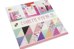 Single-Sided Cardstock Stack 6″X6″  – Brights