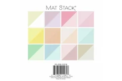 Single-Sided Cardstock Stack 6″X6″  – Brights