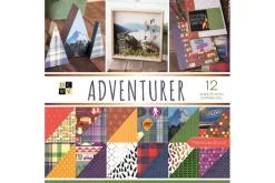 Single-Sided Cardstock Stack 6″X6″  – Brights