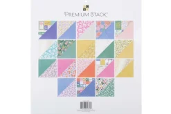 Single-Sided Cardstock Stack 6″X6″  – Brights