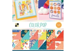Single-Sided Cardstock Stack 6″X6″  – Brights
