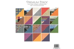 Single-Sided Cardstock Stack 12″X12″ – Chateau Lavender