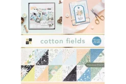 Single-Sided Cardstock Stack 6″X6″ – Brights Textured Solid