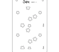 Sizzix A6 Layered Stencils – 4 Pack – Lacey by Kath Breen