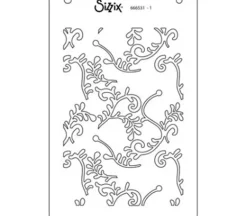 Sizzix A6 Layered Stencils – 4 Pack – Lacey by Kath Breen