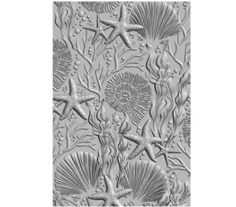 Sizzix 3-D Textured Impressions Embossing Folder – Dandelion Wish