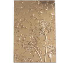 Sizzix 3-D Textured Impressions Embossing Folder – Dandelion Wish