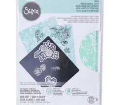 Sizzix Printed Magnetic Sheet Refill Die Storage – 3 Piece – Mint Julep