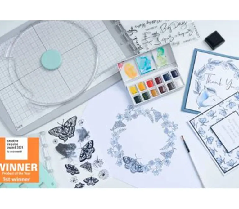 Sizzix Stencil and Stamp and Spin Tool