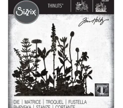 Sizzix Thinlits Dies – Flower Field Tim Holtz