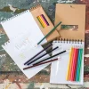 Sketch Journal with Colored Pencil Set