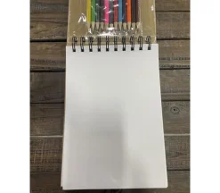 Sketch Journal with Colored Pencil Set