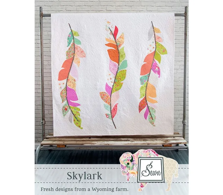 Skylark Feather Quilt Pattern