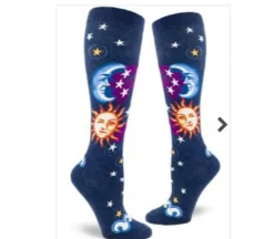 Sock – Celestial Sun and Moon