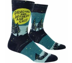 Socks – Mens – Dragons and Wizards