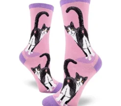 Socks – Tuxedo Cat Butthole – Womens