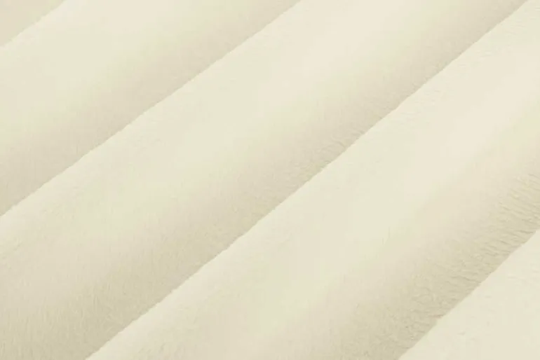 Solid Cuddle 3 Smooth 90-inch Wide Ivory