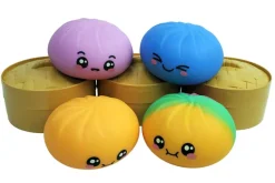 Solid Surprise Rainbow Squishy Bun