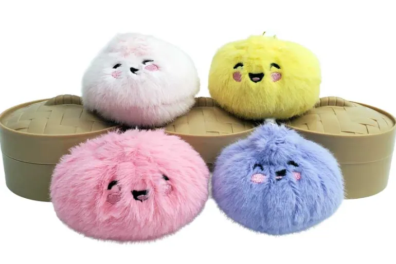 Solid Surprise Rainbow Squishy Bun
