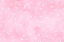 Sorbet Flannel Multicolor Scattered Dot on White