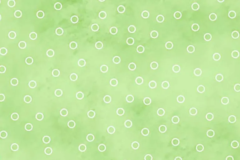 Sorbet Flannel Multicolor Scattered Dot on White