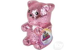4.5″ Sparkle Light-Up Puffer Yummy Bear