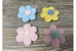 SPC Fabric Flower Set – 4 Piece